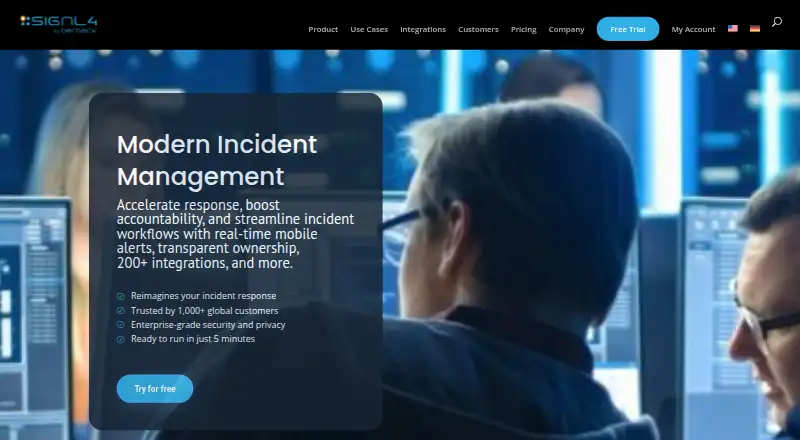 SIGNL4 screenshot
