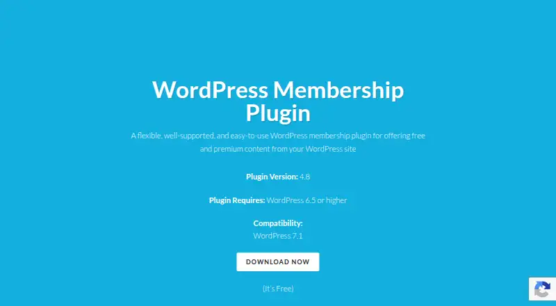 Simple Membership Plugin screenshot