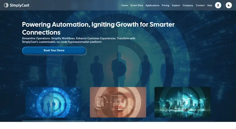 SimplyCast 360 screenshot