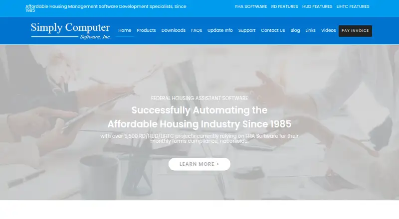 Simply Computer Federal Housing Assistant screenshot