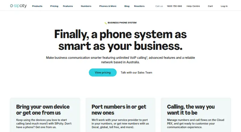 SIPcity Cloud PBX screenshot
