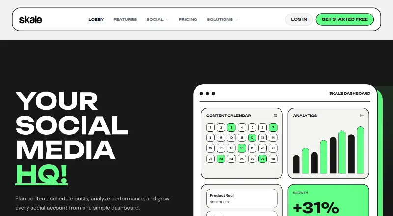 Skale.Social screenshot