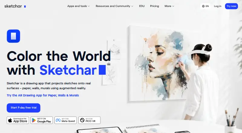 Sketchar screenshot
