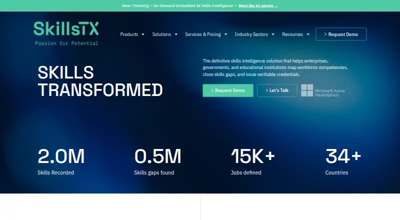 SkillsTX screenshot