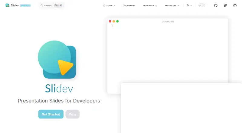 Slidev screenshot