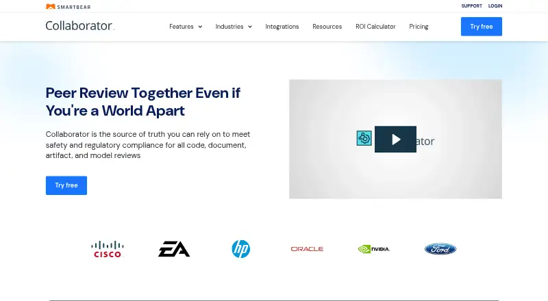 SmartBear Collaborator screenshot