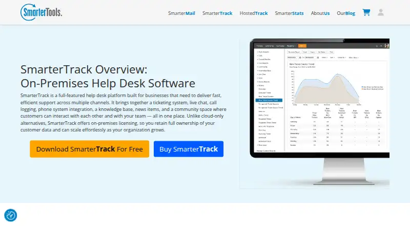 SmarterTrack screenshot