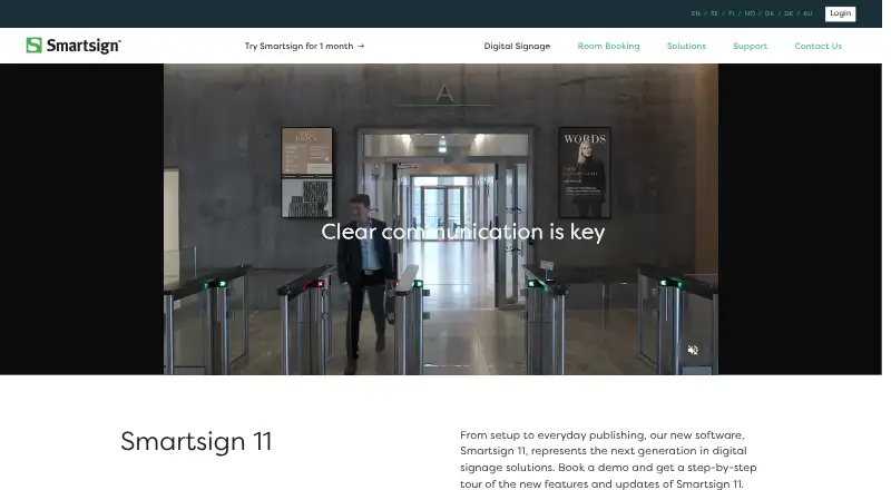 SmartSign screenshot