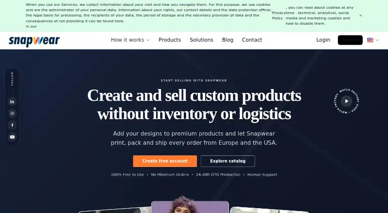 Snapwear screenshot