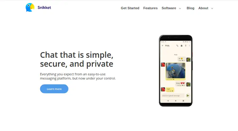 Snikket screenshot