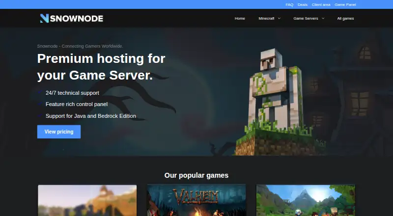 Snownode screenshot