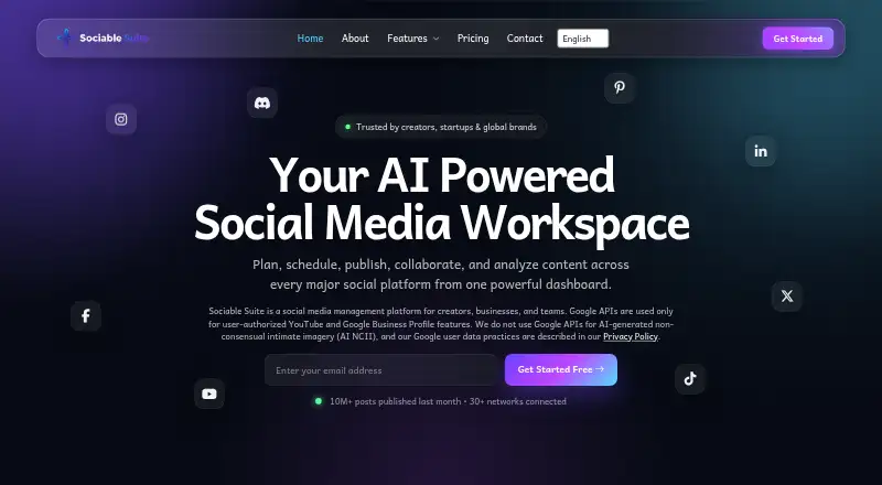 Sociable Suite screenshot