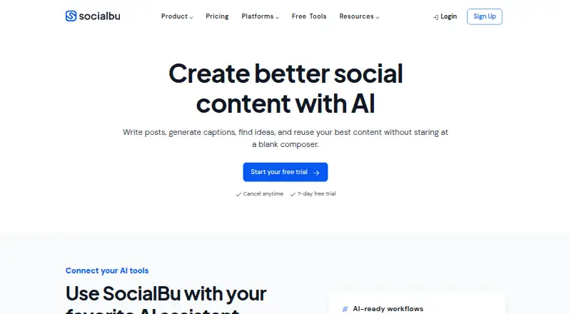 SocialBu AI screenshot