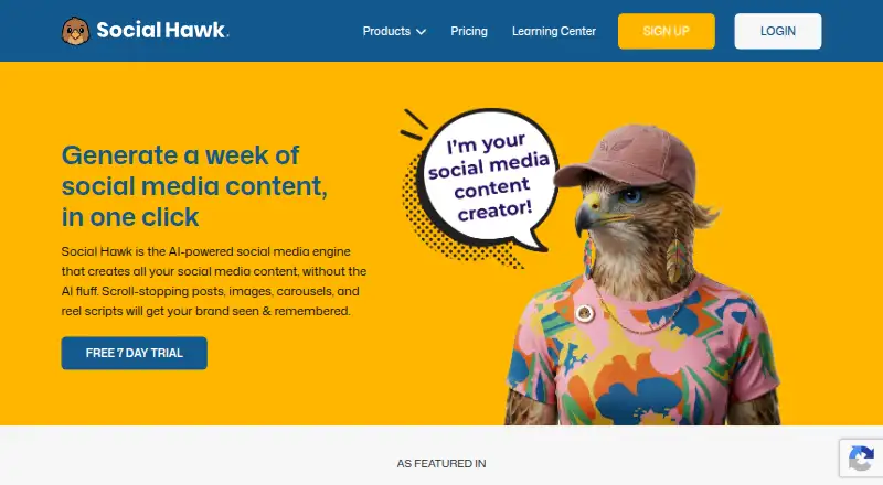 Social Hawk screenshot