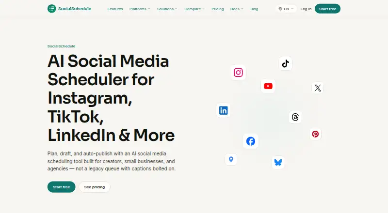 SocialSchedule screenshot