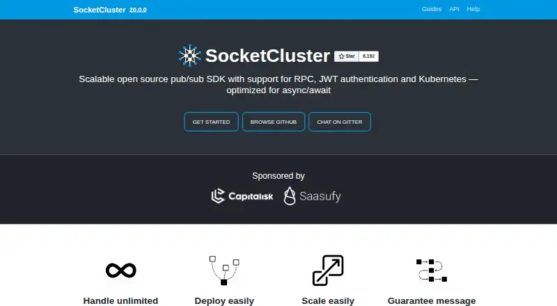 SocketCluster screenshot