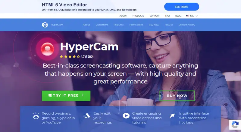 HyperCam screenshot