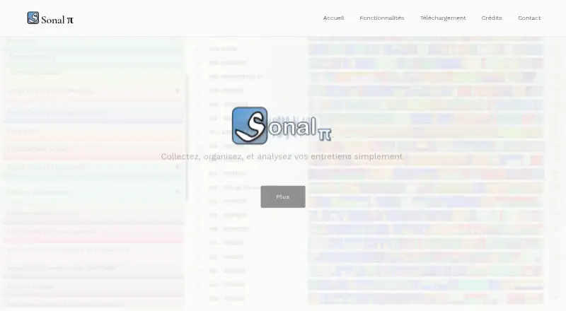 Sonal π screenshot