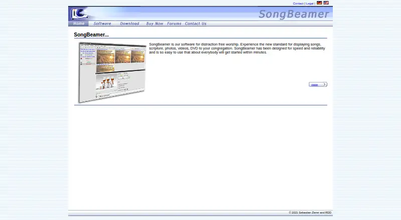 SongBeamer screenshot