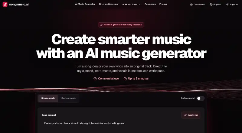 SongMusic.ai screenshot