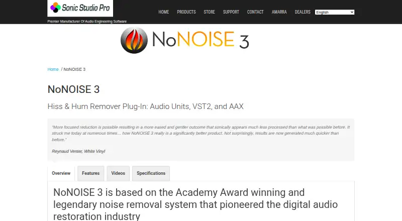 NoNOISE 3 screenshot