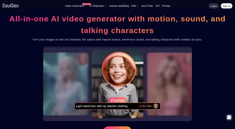 SoulGen screenshot