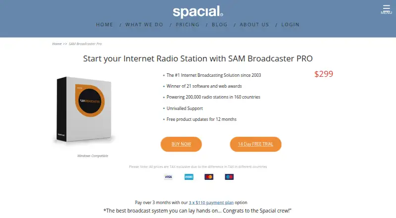 SAM Broadcaster Pro screenshot
