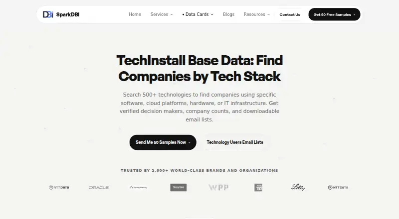 SparkDBi TechInstall screenshot