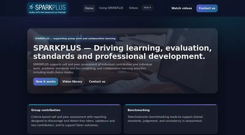 SPARKPLUS screenshot