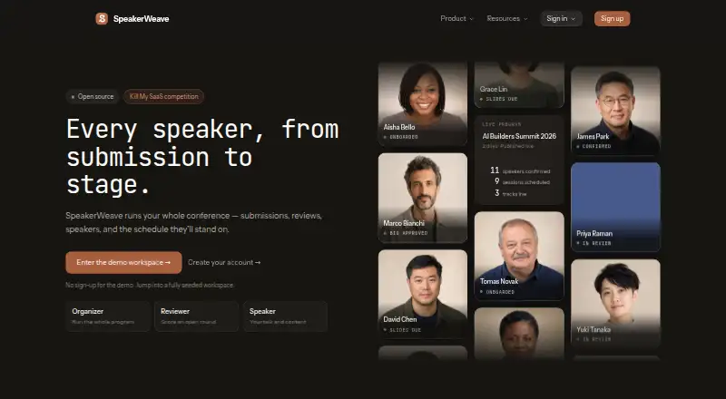 SpeakerWeave screenshot