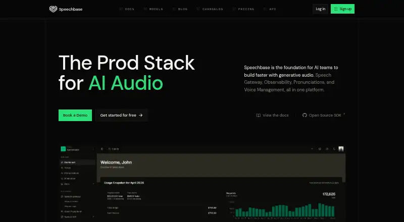 Speechbase screenshot