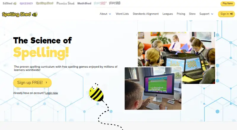 Spelling Shed screenshot
