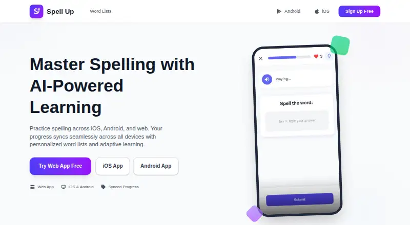 Spell Up screenshot
