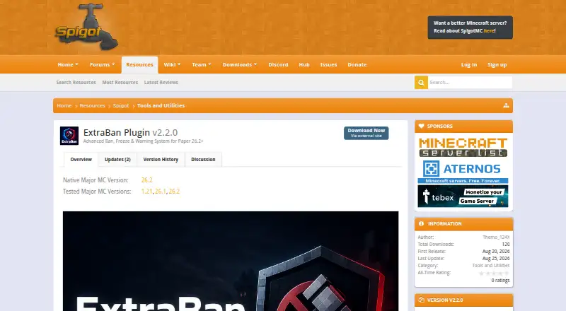 ExtraBan screenshot