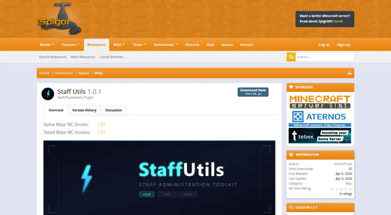 Staff Utils screenshot