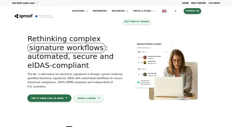 sproof sign screenshot
