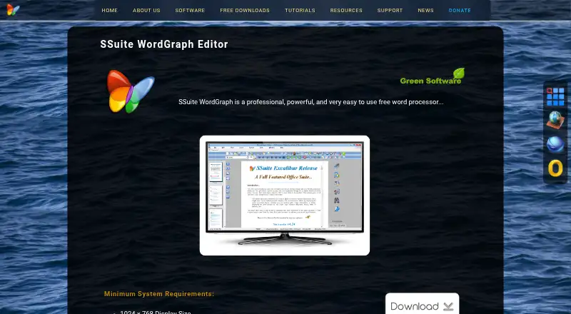 SSuite WordGraph screenshot