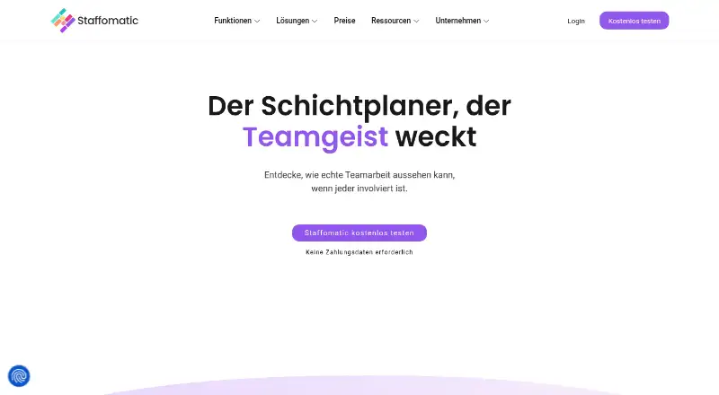 Staffomatic screenshot