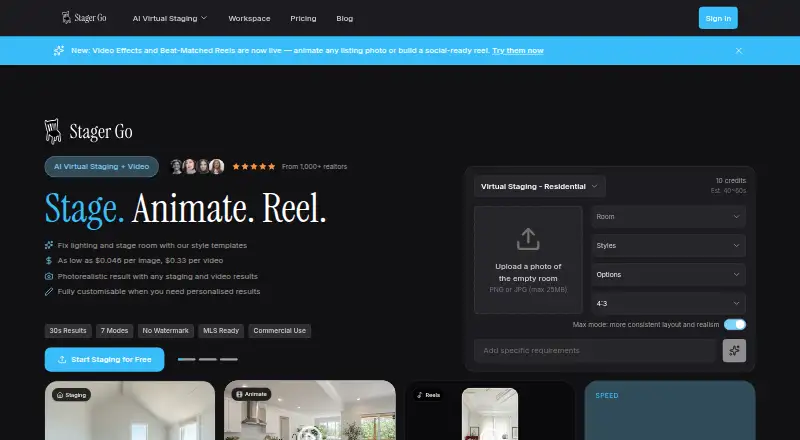 StagerGo screenshot