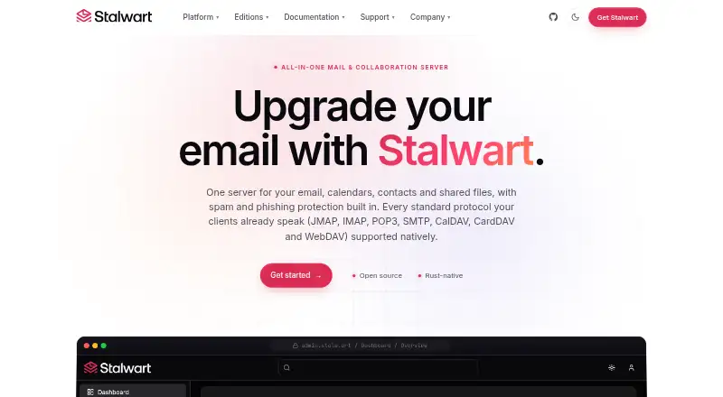 Stalwart Mail Server screenshot