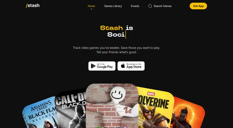 Stash screenshot