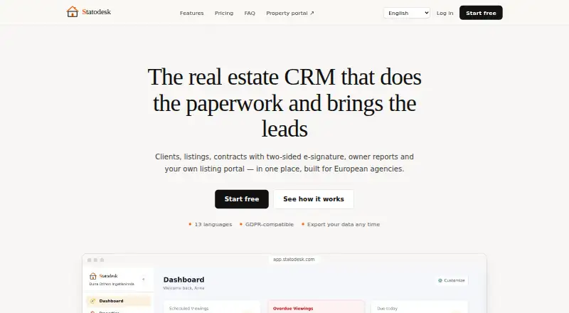 StatoDesk screenshot