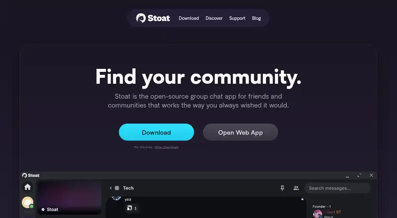Stoat screenshot
