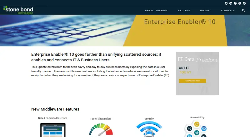 Enterprise Enabler screenshot