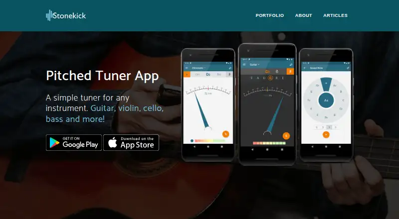 Pitched Tuner screenshot