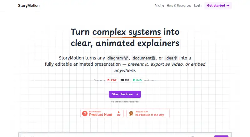 StoryMotion screenshot