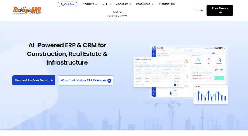 StrategicERP Real Estate CRM screenshot