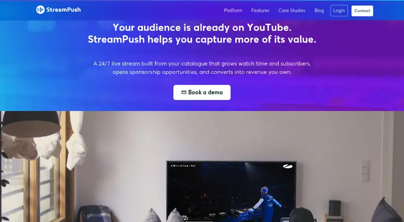 StreamPush screenshot