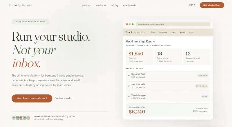Studio by Kendra screenshot