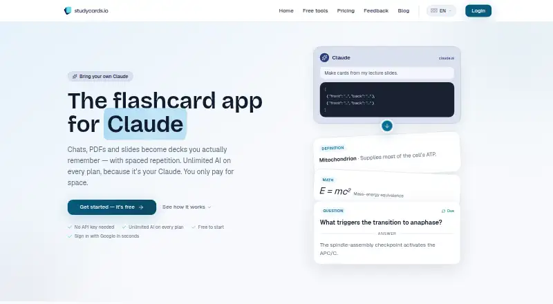 StudyCards screenshot